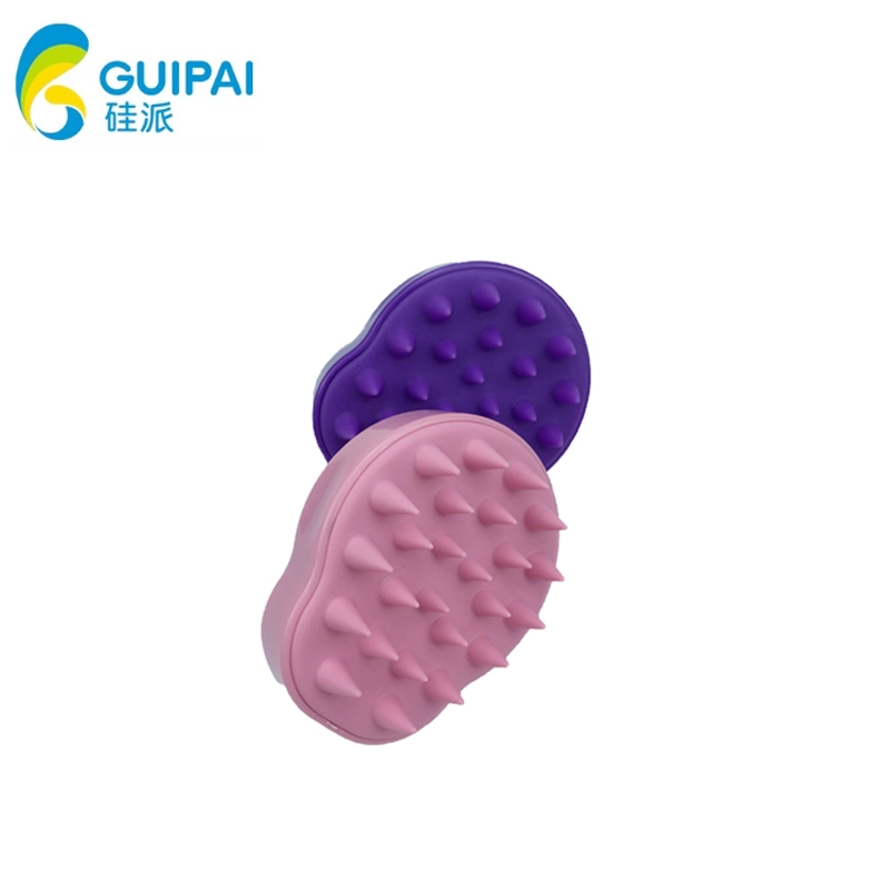 Silicone Shampoo Pet Brush Rubber Dog Cat Grooming Shower Bath Brush Massage Comb for Long &amp; Short Hair
