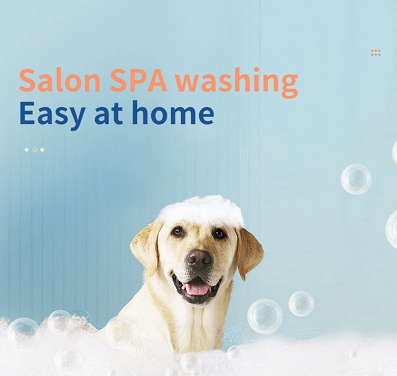 Factory Wholesale Pet Grooming Brush Silicone Pet Bath Brush Shampoo Dispenser Bath Massage Cat Dog Bath Brush with Soap