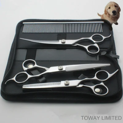Quality Stainless Steel Pet Groomings Beauty Dog Hair Scissors