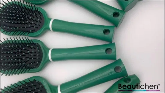 Detangle Vent Brush Nylon Pins Massage Plastic Hair Brush for Straight, Wet and Curly Hair