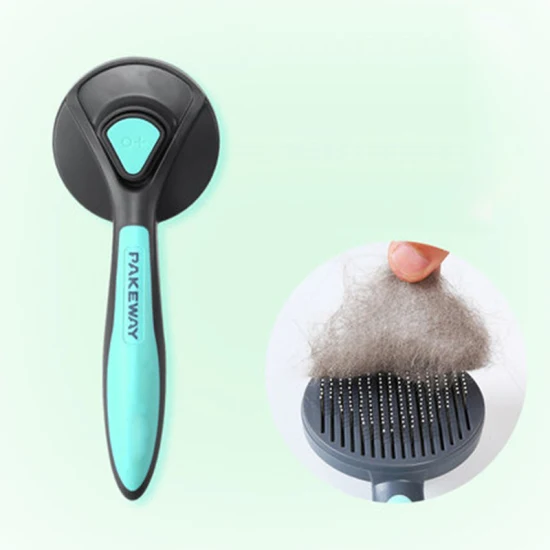 Dogs Cats Brushes Combs Pet Supplies Self Cleaning Slicker Brush Suitable for All Haired Lengths