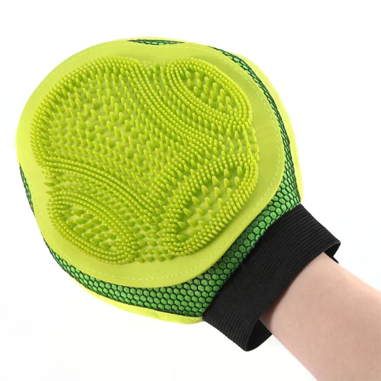 Pet Grooming Mittens Pet Deshedding Brush Glove Factory Price Cat Grooming Glove for Dogs Cats Rabbits Long Short Fur