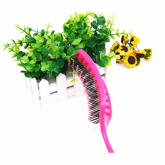 Manufactory Professional Quick Dry Detangler Speedy Wet Brush with Soft Nylon Pin Help to Speey up Wet Hair