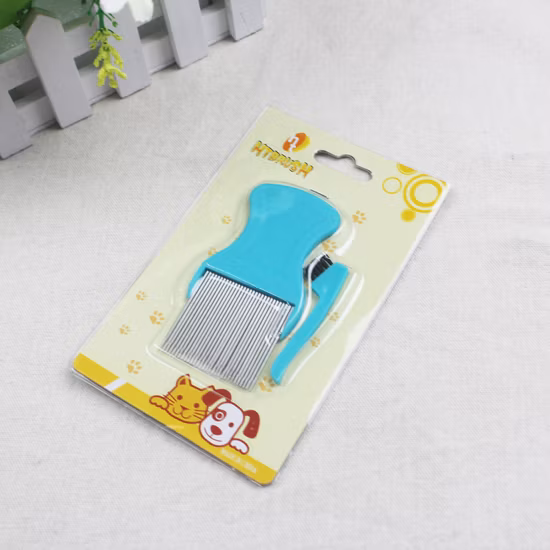 New Products Stainless Steel Pet Hair Grooming Flea Comb